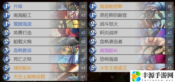炉石传说幻变海盗战卡组代码详细一览